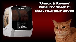 Creality Space Pi dual filament dryer unbox and initial impressions