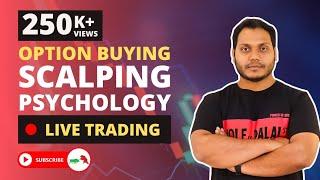 Live Trading- Option Buying Scalping  English Subtitle