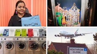 Kumon Learning  UK Laundry  Balaji Temple Live Darshan  Heathrow Flight Landing  RevathyBharath