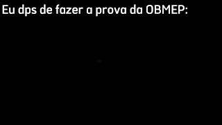 Vcs fizeram a prova? 