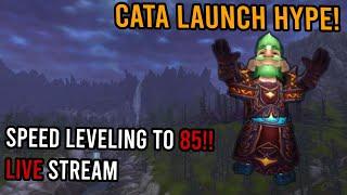 Cata Launch Day  Speed Leveling to 85  KallTorak Pagle NA