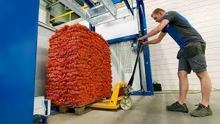 VPM-5 - Stacking Potatoes on the VPM-5 - Verbruggen Palletizing Solutions