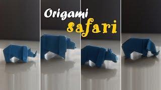 Origami Safari Animals   Simple Origami Animals 