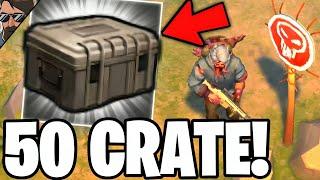 JACKPOT DAY I OPENED 50 CRATES HEADHUNTING EVENT IN LDOE  Last Day on Earth Survival