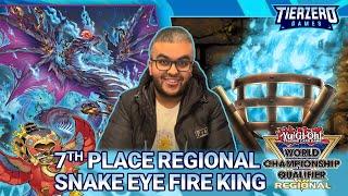 Fire King Snake-Eye  Top 8 Stafford WCQ Regional  Ammad Raja  Yu-Gi-Oh