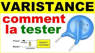 Comment tester une varistance mov électronique - How to test a varistor VDR