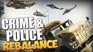 GTA 5 Mods  Crime & Police Rebalance - Обзор