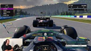 Trying to Defeat the 110% AI at Austria F1 22