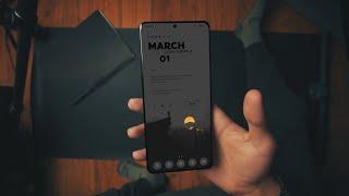 Dark Themed Nova launcher Setup S21 Ultra  Android Setup  Filmed in Dark Mode