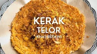 KERAK TELOR Khas Betawi ‼️ Homemade Tanpa Arang Masih Bisa Sensasi Gosong ‼️Pakai Teflon‼️