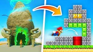 Ich habe ZELDA TOTK Level in MARIO MAKER gesucht