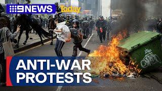 Police brace for more violent protests in Melbourne  9 News Australia