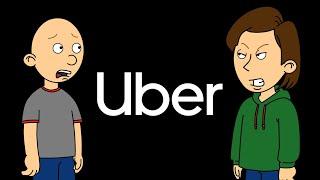 Classic Caillou Becomes An Uber DriverFiredGrounded