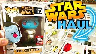 BIGGEST Star Wars Funko Pop Haul EVER Grails Rare Pops & MORE