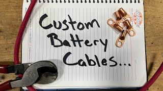 How to make your own battery cables #tools #doityourself #howto