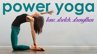 Power Yoga Flow  Full Body Stretch Tone Strengthening