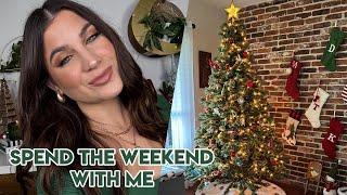 Christmas Vlog  Decorating & Shopping