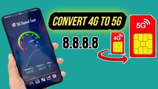 How to increase 4G Speed 2024  New 5G APN settings for all Network