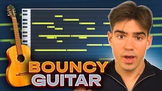 How To Make BOUNCY Guitar Beats FL Studio 21