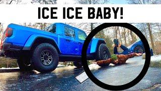 TESLA HUMILIATES JEEP on the ICE