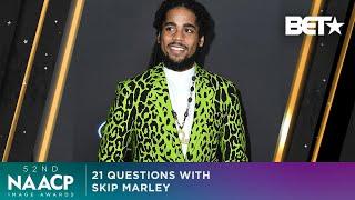 Skip Marley Answers 21 Questions About Bob Marley His Locs His Music & More  NAACP Image Awards