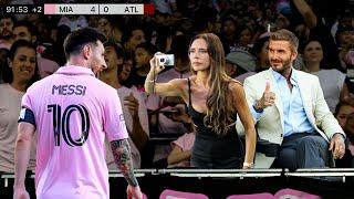 David Beckham and Victoria will never forget Lionel Messis performance in this match