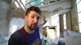 Getting My CRUMBLING HOUSE Back To Bare Bones... & A Big Announcement