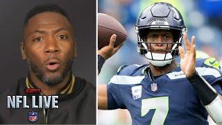 NFL LIVE  Geno Smith is an elite QB - Ryan Clark believes Seahawks will dethrone 49ers to win NFC