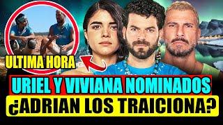 URIEL Y VIVIANA NOMINADOS ¿SPOILER FILTRADO? ADRIÁN TRAICIONA LA ISLA DESAFIO EXTREMO 2024 EN VIVO