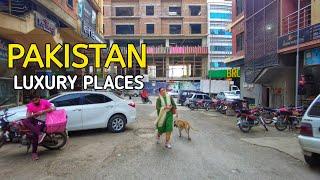 THE  MOST LUXURY AREA IN ISLAMABAD - WALKING TOUR  4k 2024  FULL WALK