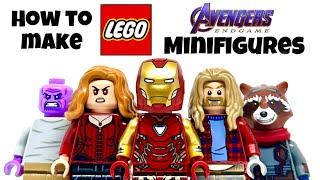 How To Upgrade LEGO Avengers Endgame Minifigures