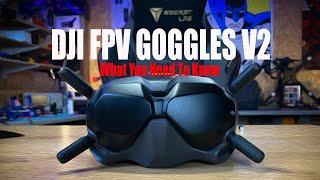 DJI FPV Goggles V2 - Overview Of The Updates