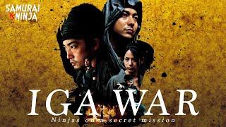 Iga War Ninjas on a secret mission  Full Movie  SAMURAI VS NINJA  English Sub