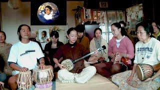 Aazhikkullil bhajan song in the Japanese language.