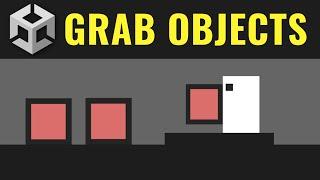 Unity 2D Grab Objects