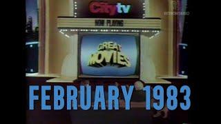 CITYTV COMMERCIALS & PROMOS FEBRUARY 1983