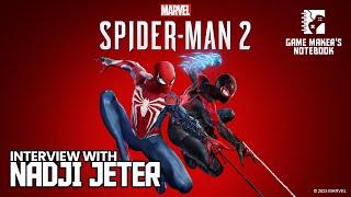 A Decade as Miles Morales with Marvels Spider-Man 2s Nadji Jeter  Game Makers Notebook Podcast