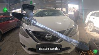 how to replace steering Rack nissan sentra #nissan #sentra как заменить рулевую рейку ниссан сентра