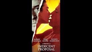 Opening and Closing to Indecent Proposal VHS 1993