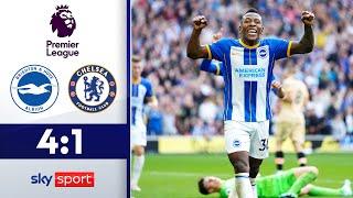 Fiasko gegen Ex-Klub  Brighton & Hove Albion - FC Chelsea 41  Highlights - Premier League 202223