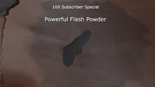 How to Make Flash Powder