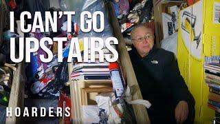 Hoarder Cant Go Upstairs In His Home  Hoarders