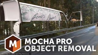 Mocha Pro Object Removal & Clean Plating