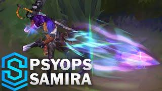 PsyOps Samira Skin Spotlight - Pre-Release - League of Legends