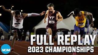 2023 NCAA DI mens outdoor track and field championships Day 2  FULL REPLAY