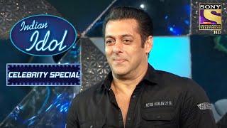 Salman Khan ने Contestant केसाथ बाँधा समां   Indian Idol  Celebrity Special