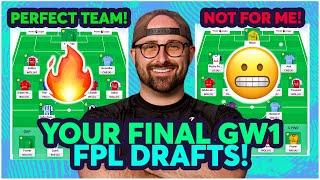 RATING YOUR GAMEWEEK 1 FPL TEAMS  Fantasy Premier League Tips 202425