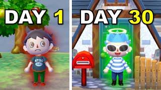 I Played 30 Days of Animal Crossing New Leaf in 2024