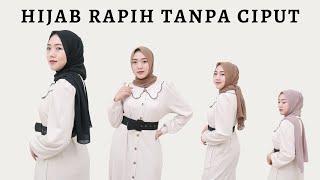 Tips Tutorial Hijab Rapih Tanpa Ciput Semua Bentuk Wajah Bulat Kotak Lonjong Dll