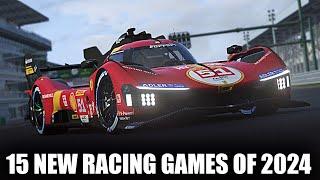 15 NEW Racing Games of 2024 And Beyond PS5 Xbox Series X  S PC